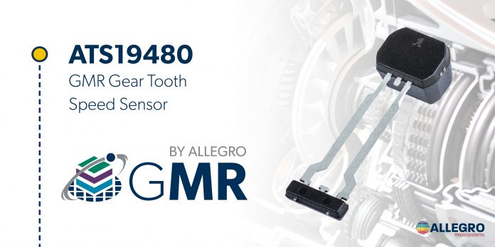 New GMR speed sensor with many options