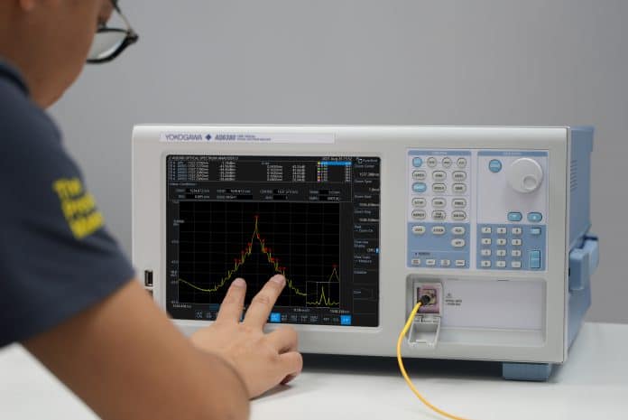 High-precision optical spectrum analyser for next-generation component development