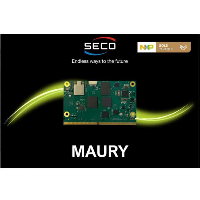 MAURY, one of the first SMARC modules based on the new NXP i.MX 93 application processor